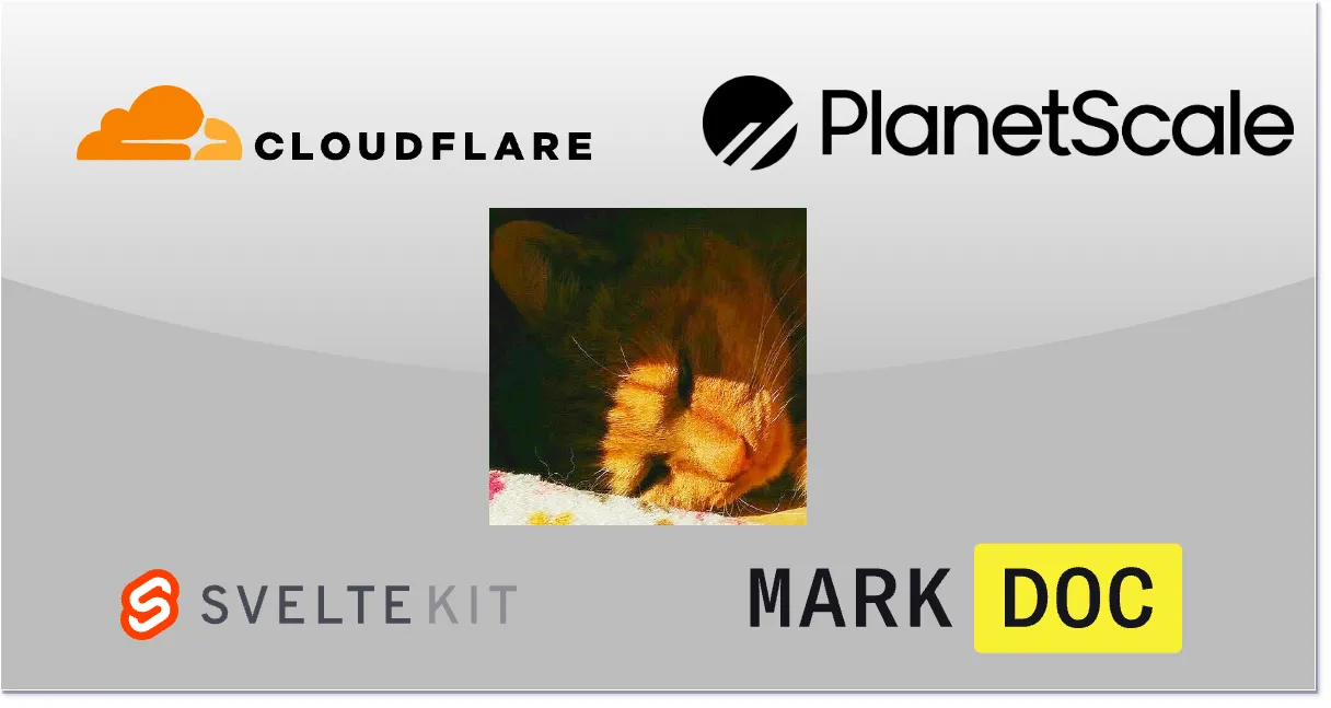 Sveltekit x Cloudflare Pages x PlanetScale x Markdocでブログを作り直しました!!